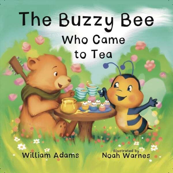 Cover art for The Buzzy Bee Who Came to Tea